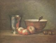 Jean Baptiste Simeon Chardin The Silver Goblet (mk05) Spain oil painting reproduction